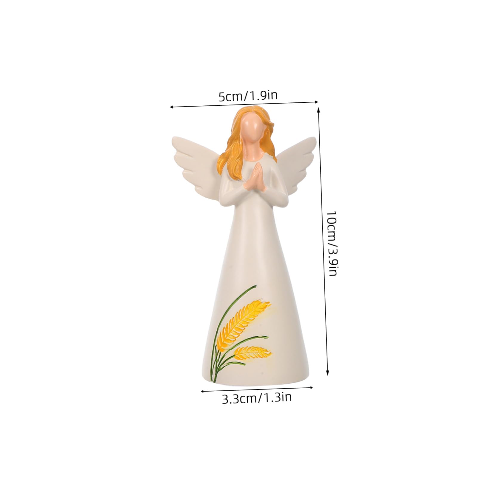 GLEAVI 3 Piezas De Ángel Navideño para Decoración del Hogar Adorno De Ángel De Acción De Gracias