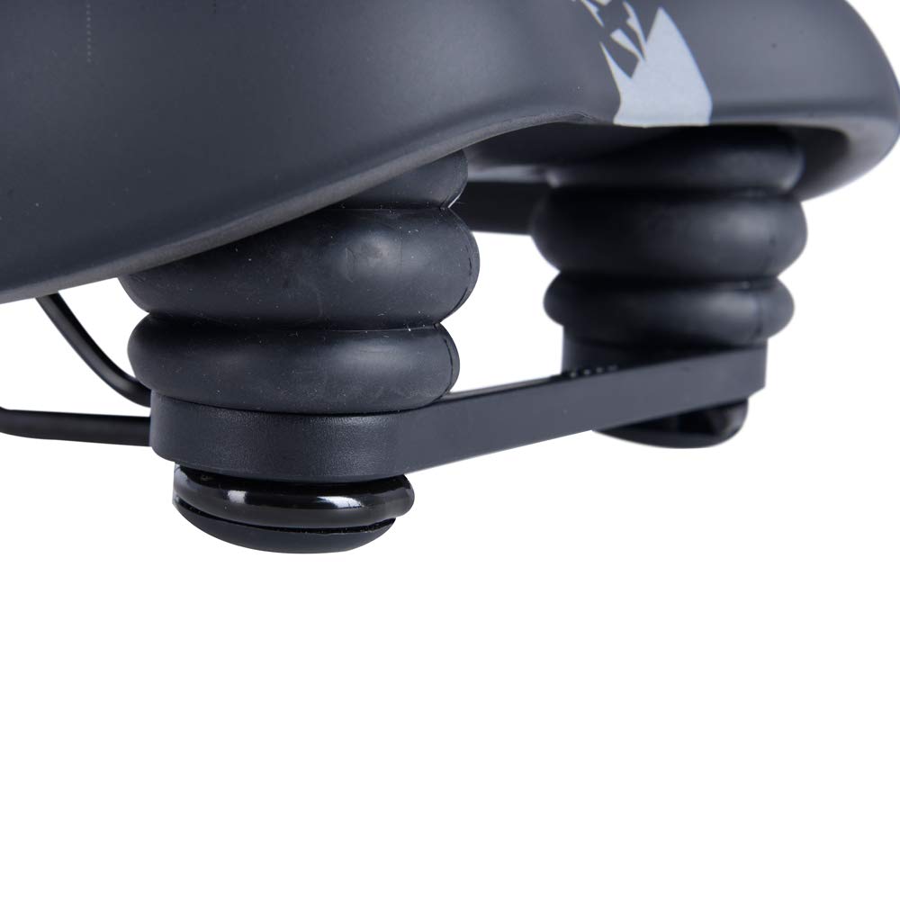 Oxford Selle Vélo De Route Contour Relax Confort Rembourrage Uni Noir (Default, Noir)