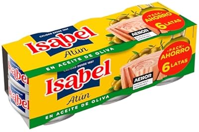 Isabel Atún en aceite de oliva  pack 6 x 65gr