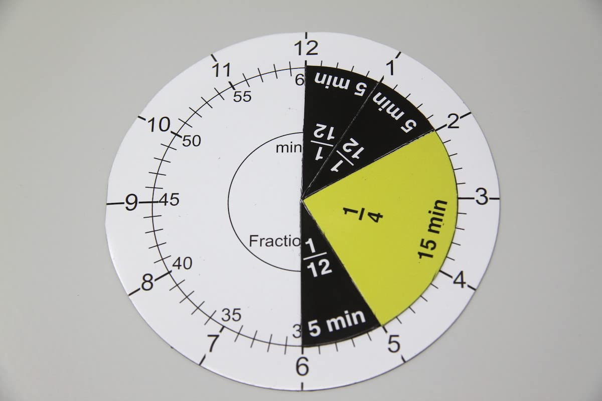 WISSNER® aktiv lernen - Orologio delle frazioni