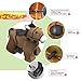 HOVER HEART Rechargeable 6V/7A Plush Animal Ride On Toy for Kids (3~7 Years Old) with Safety Belt (Horse)