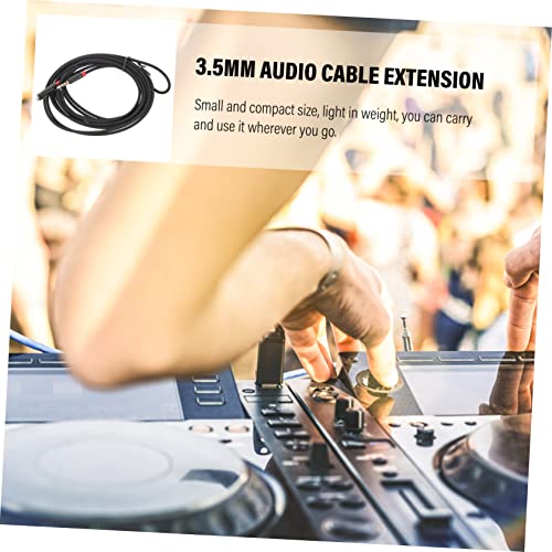 Cable extensor auxiliar estéreo de 2m Jack 3.5mm Mikikit miniatura 4