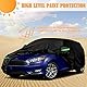 Opaltool Auto Abdeckung Vollgarage Passend für Ford Focus 2010-2022, Auto Abdeckplane Wasserdicht Atmungsaktiv für Regen Sonne Staub Schutz