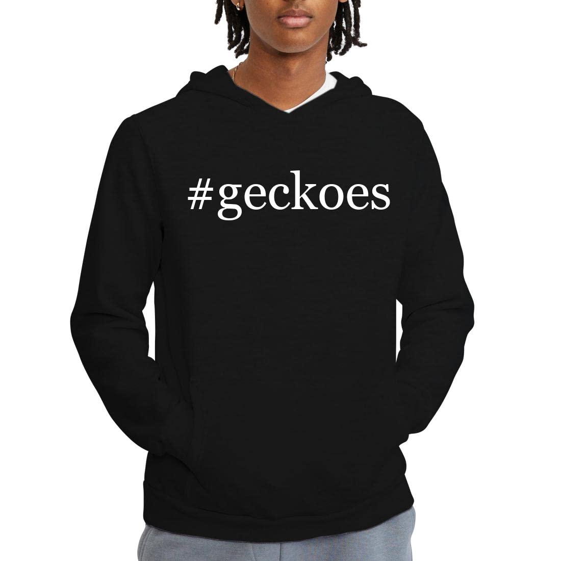Tracy Gifts #Geckoes - Hashtag Men's Adult Hoodie Sweatshirt