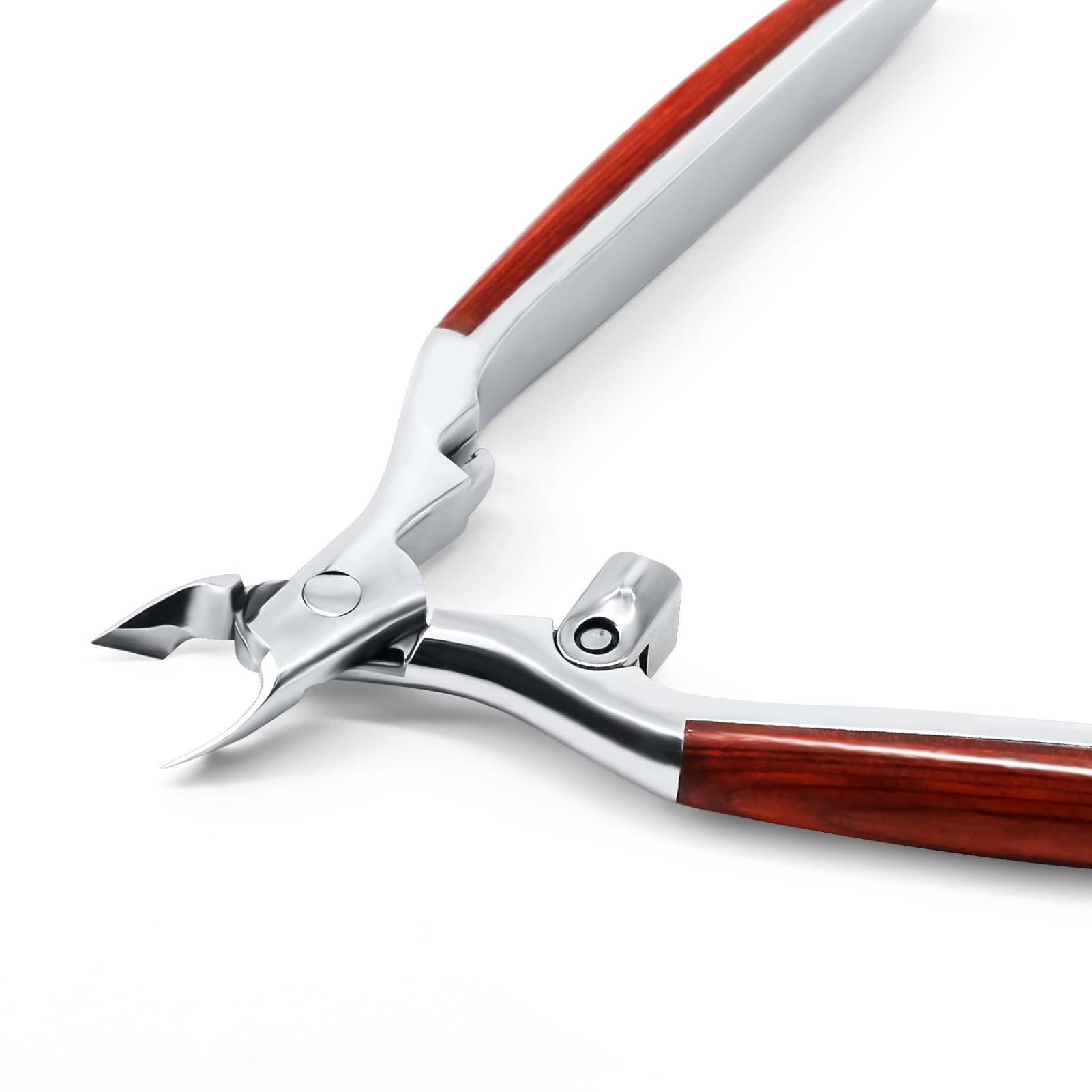 Lussuoso Tronchese per cuticole professionale forbice per cuticole manico in legno taglierina per manicure pedicure