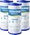 Waterdrop AP810 Whole House Water Filter, Replacement for 3M® Aqua-Pure® AP810, AP801, AP811, Whirlpool® WHKF-GD25BB, WHKF-DWHBB, 5 Micron, 10" x 4.5", Well & Tap Water Filter, Pack of 3
