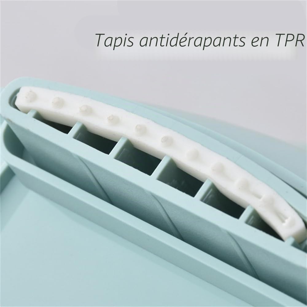Grande baignoire de hanche, soin postnatal et traitement des hémorroïdes, bassin extra large avec design antidérapant, guérison périnéale, hygiène vaginale (vert)