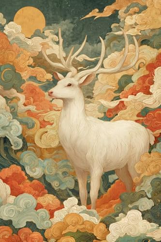 Peinture Diamant Grand Format 80x100cm : Idée Cadeau Femme Originale en Mosaïque Cheval