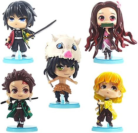 Figurine Gâteau Topper, 5 pcs Démon Slayer Cake Topper, Figurines d'action de Démon, pour Les Fournitures de Fête d'anniversaire Figurine Gâteau Topper, 5 pcs Démon Slayer Cake Topper, Figurines d'action de Démon, pour Les Fournitures de Fête d'anniversaire | Pop Demon Slayer | 1 Figurine Gâteau Topper, 5 pcs Démon Slayer Cake Topper, Figurines d'action de Démon, pour Les Fournitures de Fête d'anniversaire | Pop Demon Slayer