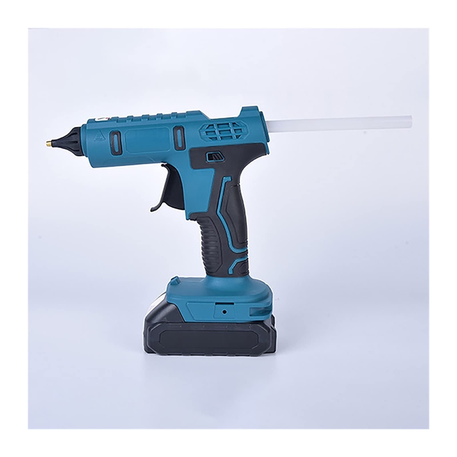 Pistola for colla a caldo con bastoncini di da 11 mm Mini pistole industriali Temperatura calore Strumento riparazione termoelettrica for wireless Riscaldamento Rapido