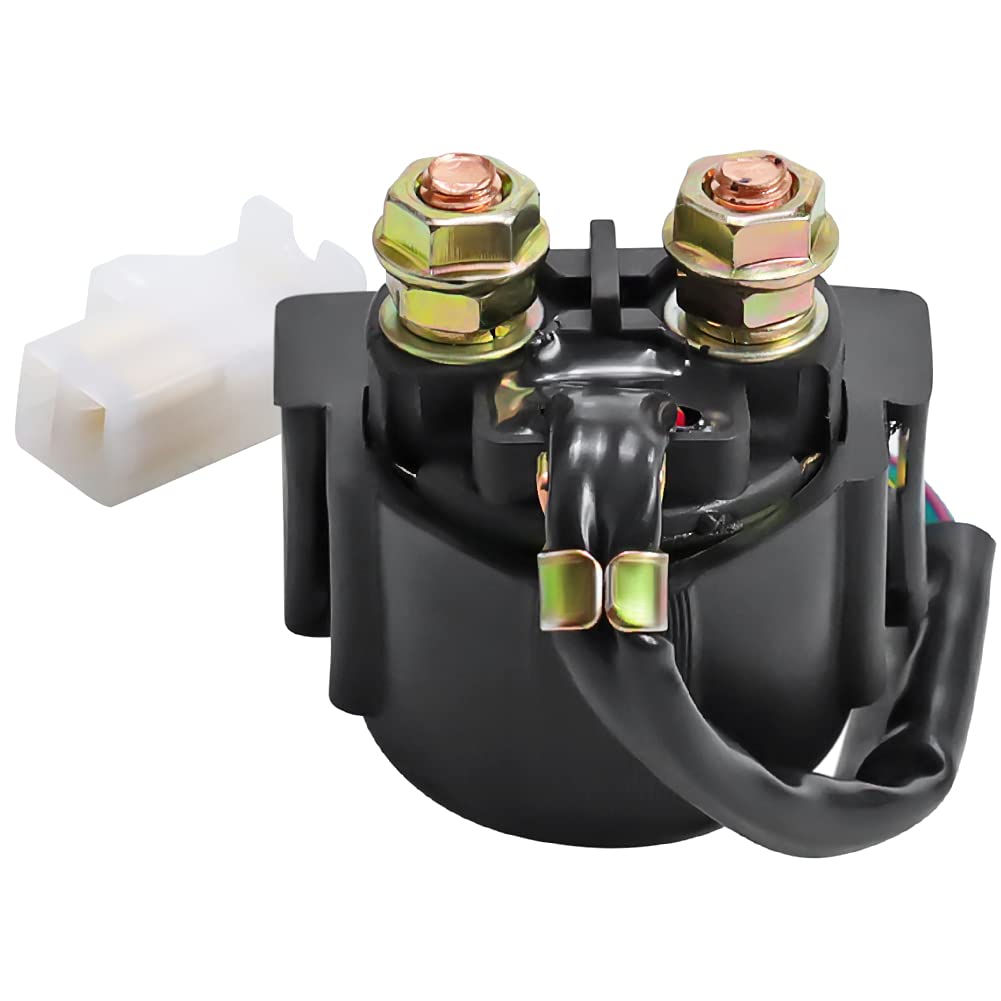 SOLLON Starter Relay Solenoid for SR250,TW200,XJ550 750 900,XS 1100 400 650,XT 225 600,XV535,Honda CB 450,CBX 1000,CX 500,NX650,TRX250 300