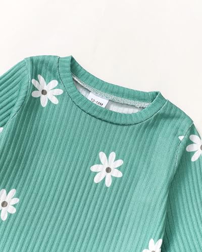 Image of Baby Toddler Girl Clothes Outfits Kids Sweatshirt Jeans Set Denim Pants Little Girls Clothes Toddler Outfit for Girls