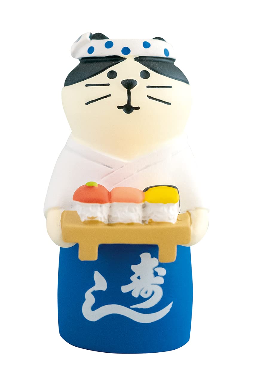 Amazon.co.jp: DECOLE デコレ concombre コンコンブル 寿司屋の大将猫