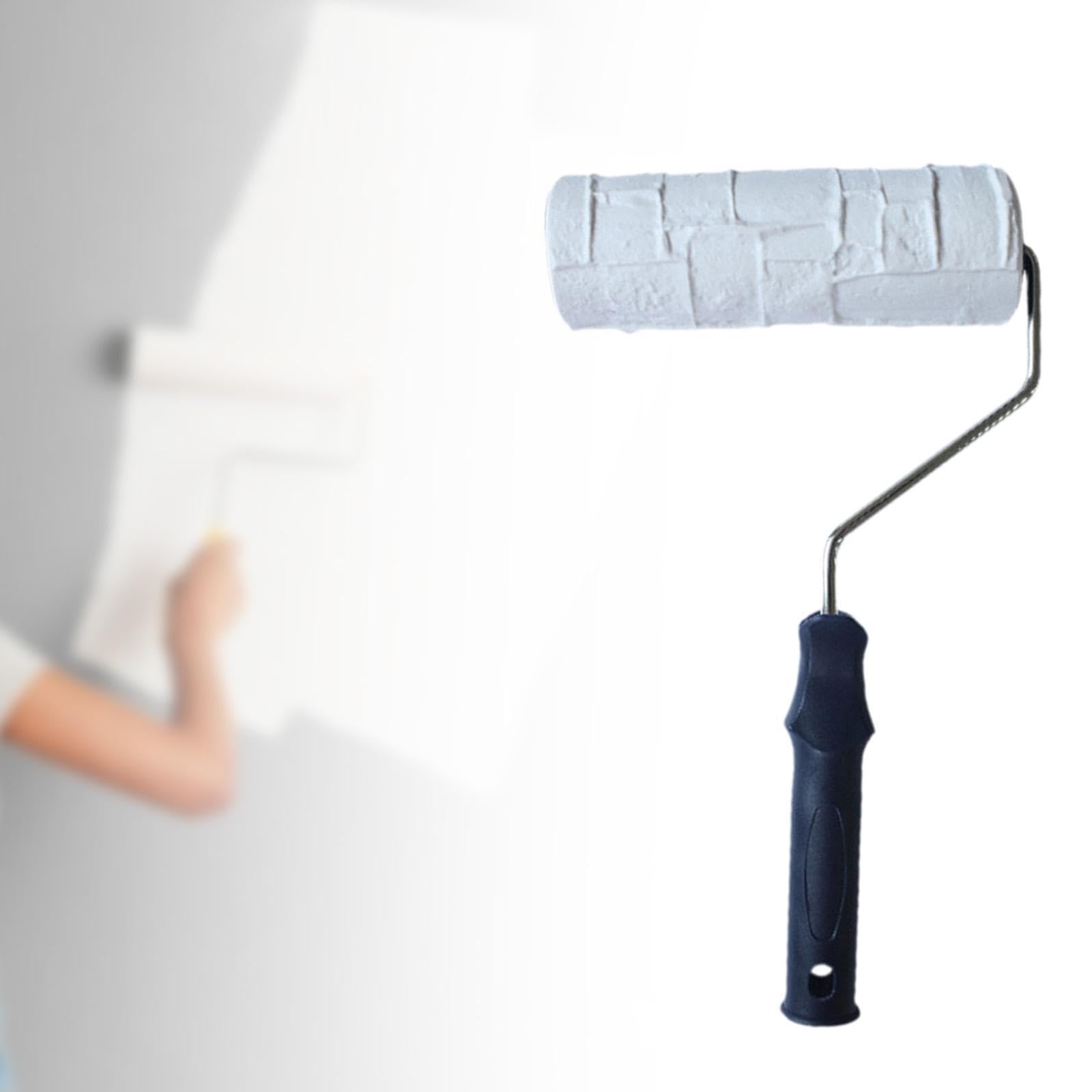 Rullo per pittura ad alte prestazioni – Rullo in gomma facile e veloce per la finitura fai da te delle pareti di casa e il rivestimento del pavimento, perfetto per un'applicazione fluida
