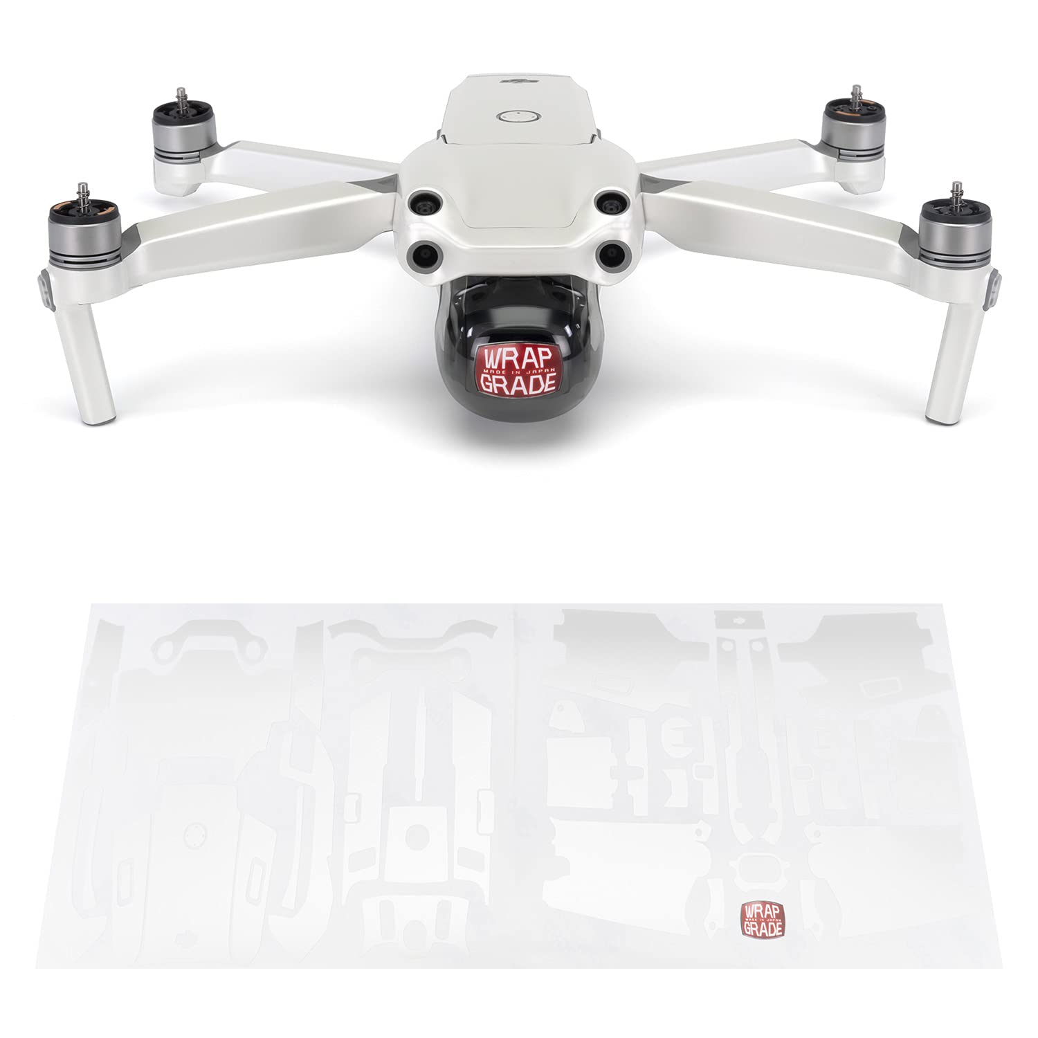 Wrapgrade Main Unit Skin DJI Compatible with DJI Air 2S (MADAGASCAR PEARL)