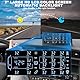 Liwogi TPMS Reifendrucküberwachungssystem für Lkw mit 8 Externen Reifendrucksensor Solar Reifenkontrollsystem für 6/8 Rad Van SUV Trailer Elv 7-Zoll-Display mit Signalverstärker, 0-13Bar