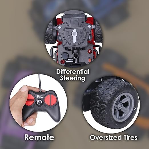 Image of Prime Remote Controlled Racing Stunt Car | Super Racing Sports Toy | High Speed RC Car /Truck Vehicle Toy for Kids (Remote Car)