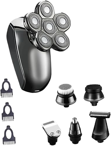 Beaupretty 1 juego de afeitadora eléctrica inalámbrica para hombres y hombres, recortadora de cara para hombre, maquinilla de afeitar eléctrica para