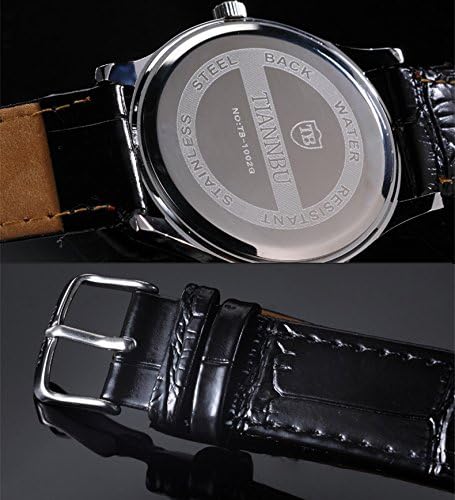 DREAMING Q&P Ultrathin Leather His and Hers Wristwatches - Image 3