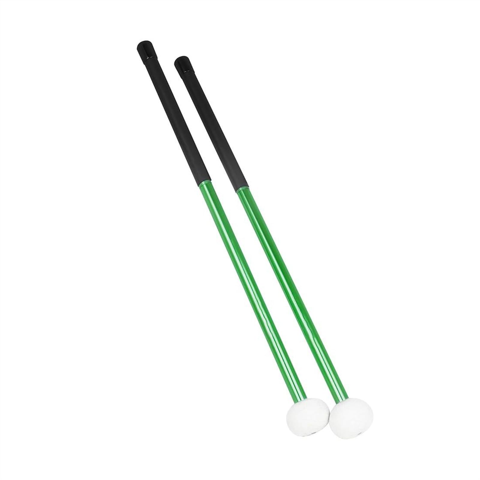 Accesorios para Percusión Mango De Aleación Verde, Baquetas De Bajo, Cabeza De Fieltro, Tambor De Percusión, Timbales, Martillo