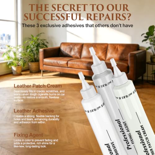 Quadence Leather Repair Kit 8-Piece