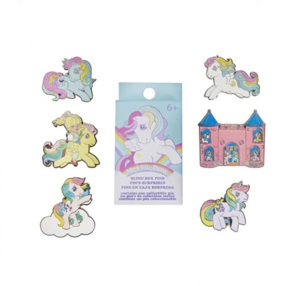 Loungefly HASBRO MY LITTLE PONY CLASSIC BLIND BOX PINS - Starshine - My Little Pony TV - Blind Box Enamel Pins - Cute Collectable Novelty Brooch - For Backpacks & Bags - Gift Idea - TV Fans