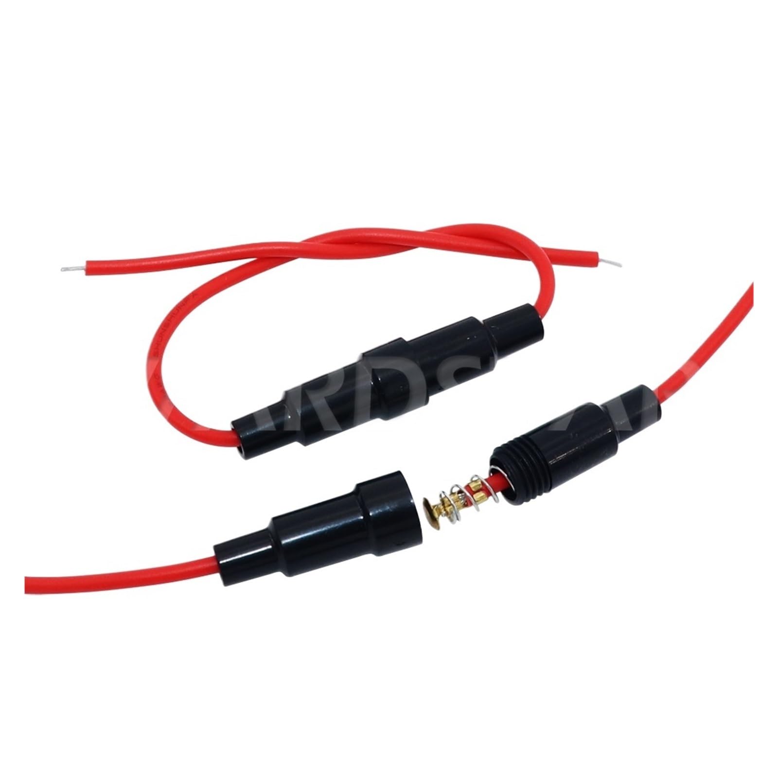 5 Prese Portafusibili Per Fusibili In Vetro 6x30 Mm, Montaggio A Pannello, 10A/250V E 15A/125V