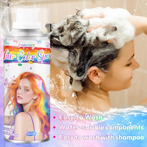 Blue, Pink & Gray Hair Spray 4.06oz miniatura 6