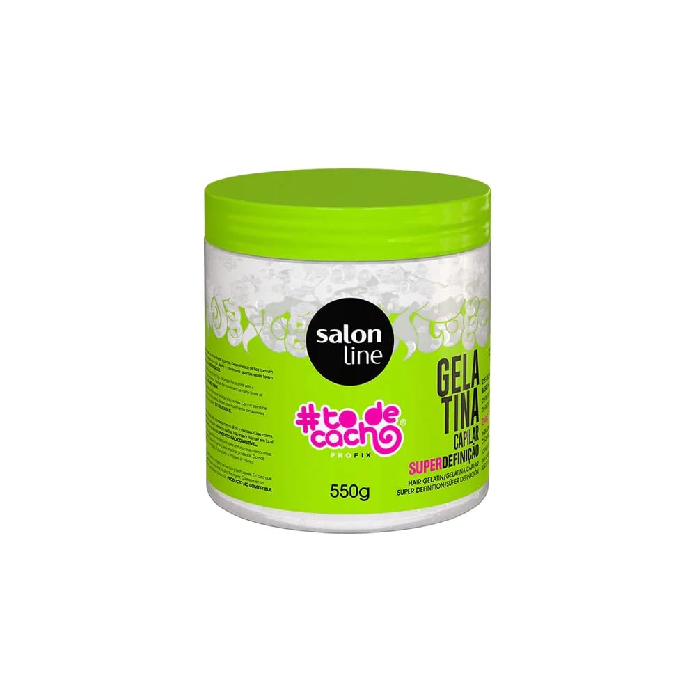 Salon Line Gelatina To de Cacho - Super Definição 550 g