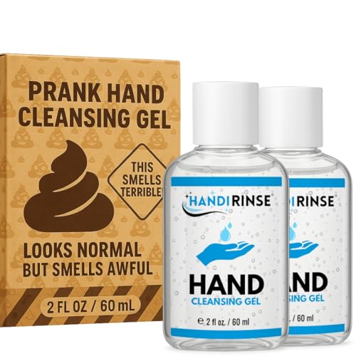 Stinky Hand Cleansing Gel Prank – 2 Pack Funny Gag Gift, Looks Like Real Hand Sanitizer but Smells...