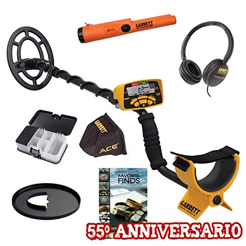 Garrett Ace 300i Pro Pointer AT Libro Box Promo 55° Anniversario Metal Detector