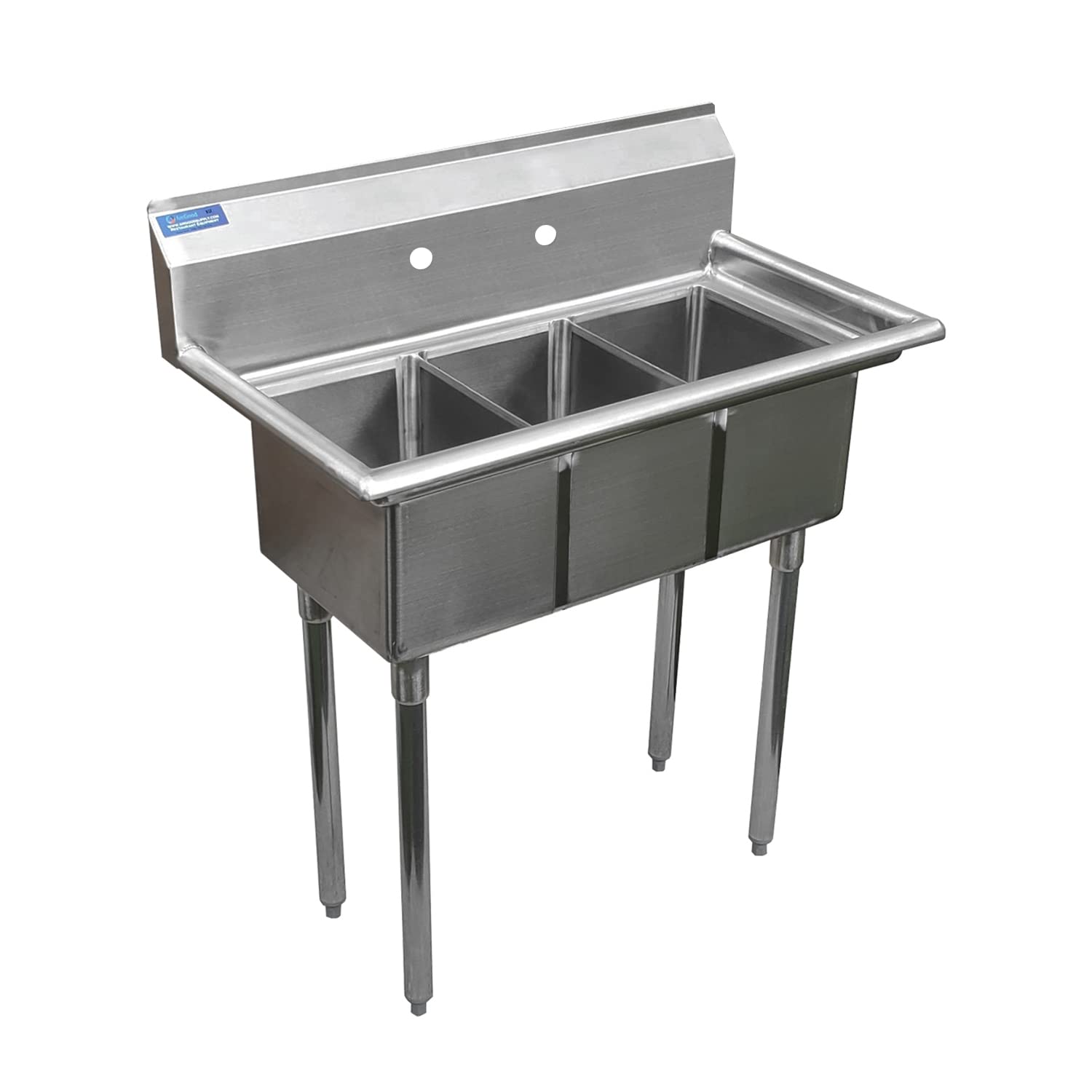 Stainless Steel Sink - 3 Compartment Sink 10