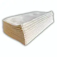 10 Un - Absorvente P/Fralda Ecológica - Moletom 6 Camadas