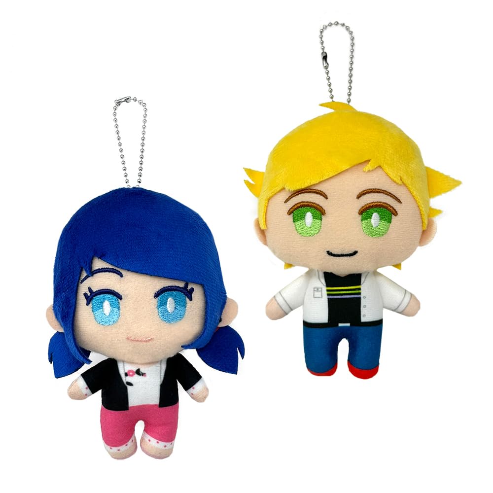 Amazon.co.jp: ミラキュラス レディバグ＆シャノワール デフォルメ