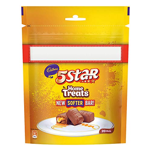 Image of Cadbury 5 Star Chocolate Home Treats, 200 g (Pack of 2)