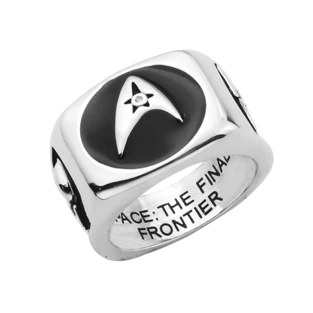 Starship Ring Geek Ring Space Geek Jewelry Space The Final Frontier Funny Gift for Movie Fans