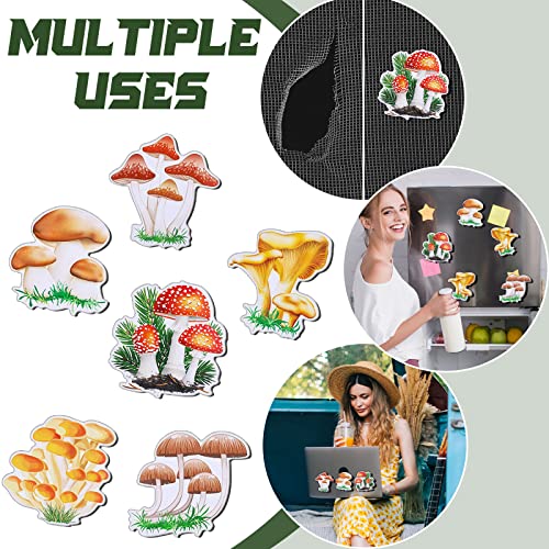 Set 12 Imanes Decorativos de Hongo para Refrigerador miniatura 4