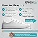 EVENup - Shoe Lift for Walking Boot I Adult Size Medium I Shoe Balancer for Use with Fracture Boots or Leg Length Discrepancy I 3 Adjustable Heights for Gait Improvement I Shoe Leveler, Shoe Riser