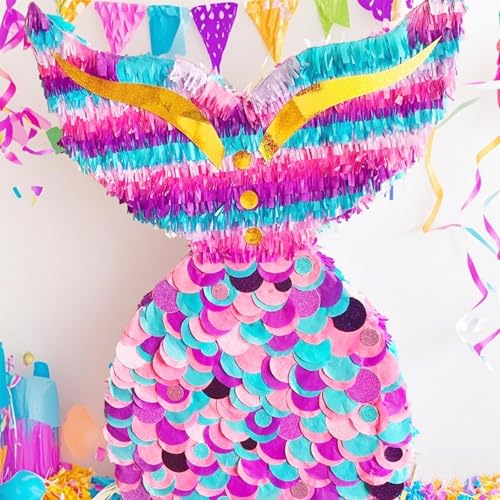 Image of Pastel Crepe Paper Streamers 8 Rolls 656ft Party Streamers for Mermaid, Baby Shower, Under The Sea Party Decorations for Girls