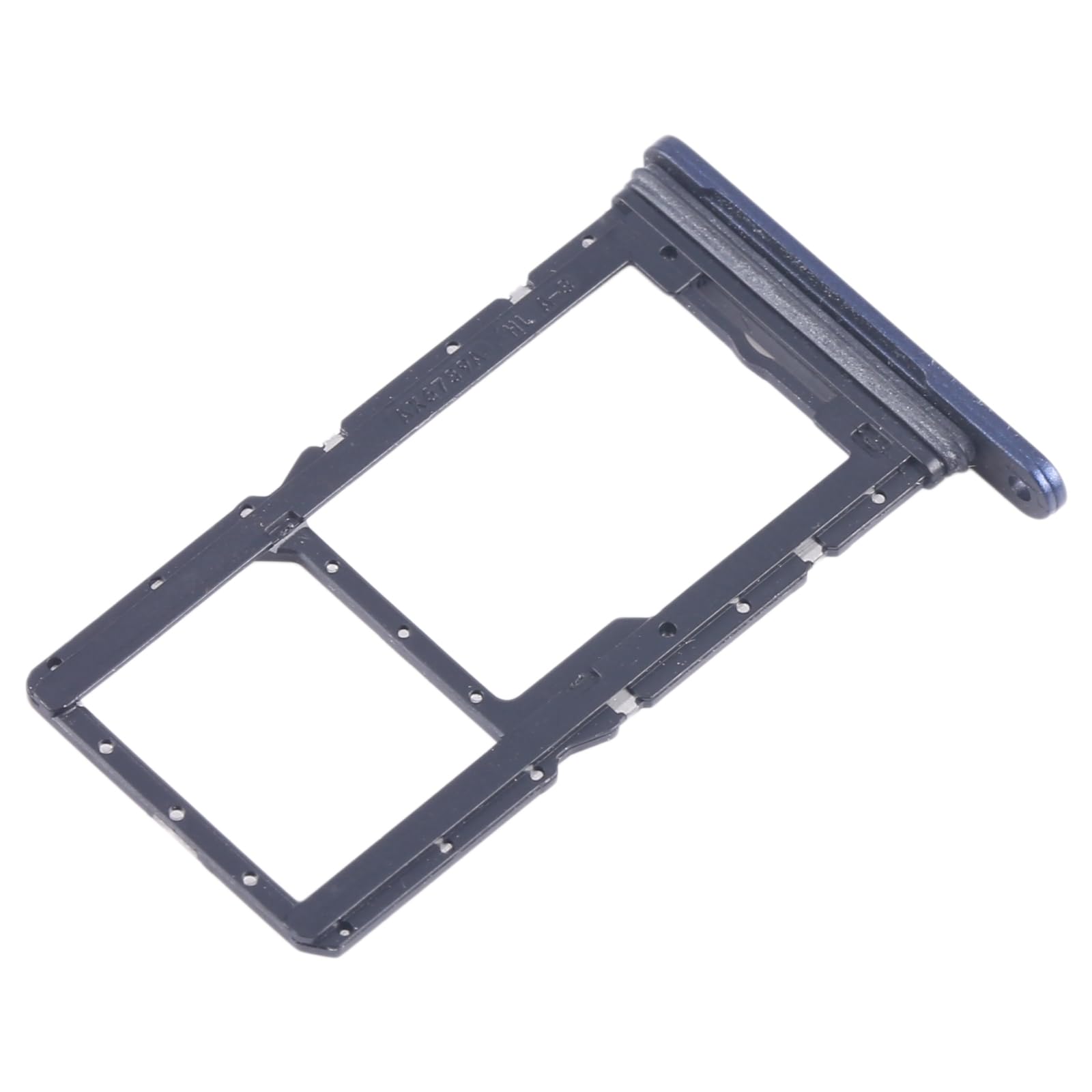Generico Repuesto compatible con Samsung Galaxy Tab A9 SM-X115 Try Tray bandeja alojamiento porta tarjeta SIM + ranura deslizante lector tarjeta memoria Micro SD (azul)