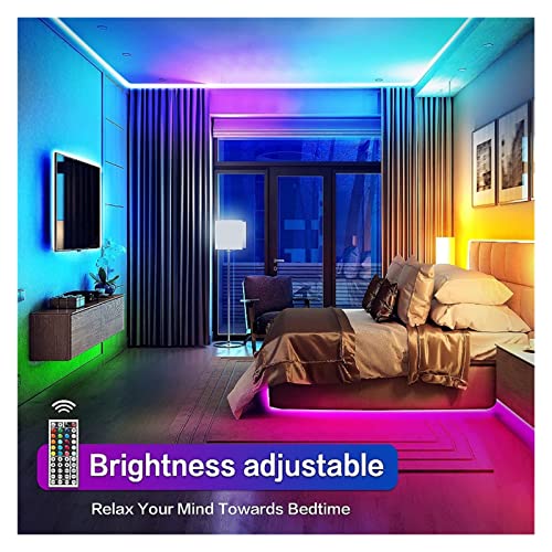 Ruban LED Bluetooth synchronisation musique avec télécommande infrarouge RGB 5V - 5