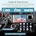 [2+64G] NHOPEEW Car Stereo for Kia Rio K3 2015-2018 with Wireless Carplay and Android Auto - 9 Inch Touch Screen Android Car Radio - Hi-Fi/WiFi/GPS Navigation/SWC + AHD Backup Camera