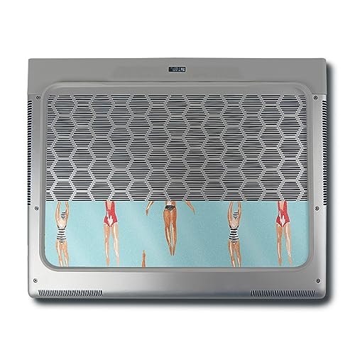 Image of MightySkins Glossy Glitter Skin Compatible with Alienware X16 R1 (2023) Full Wrap Kit - Upstream | Protective, Durable High-Gloss Glitter Finish | Easy to Apply & Change Styles | Made in The USA