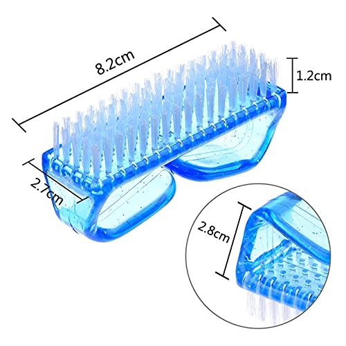 Baal Handle Nail Brush Fingernail Brush Cleaner Hand Scrub Cleaning - Image 2