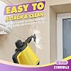 Steam Cleaner Replacement Grout Tool, 1 Packs Steam Cleaner Grout Tool Steam Cleaner for Home, Kitchen, Oversize, Black, CB-02A