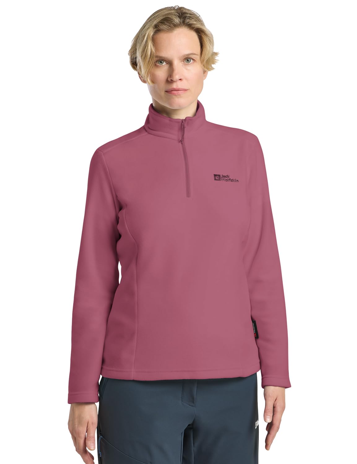 Jack Wolfskin Women's Taunus Hz W Pullover, Raisin, M
