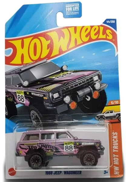 Hot Wheels 1988 Jeep Wagoneer escala 1:64 miniatura 1