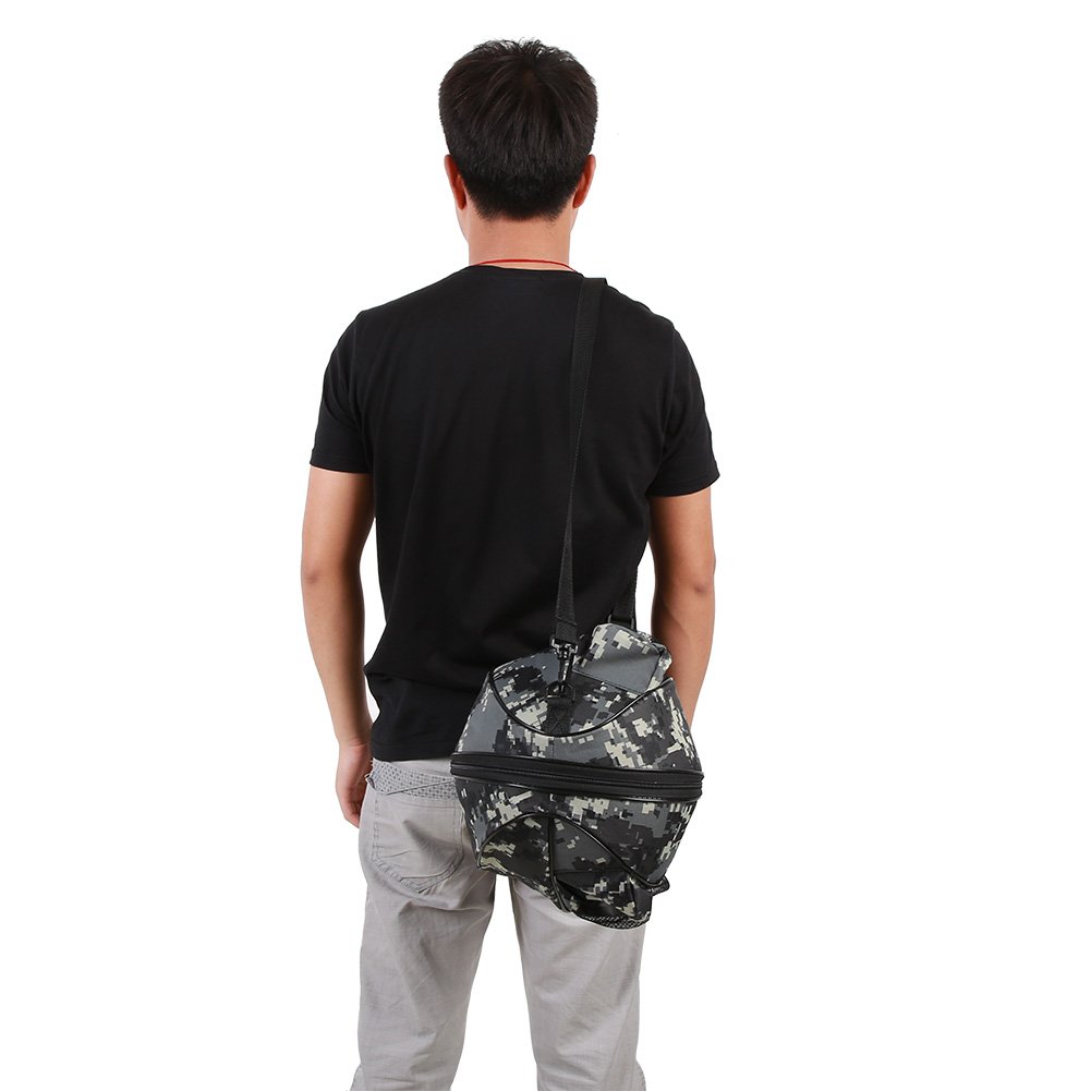 Sac De Basketball Sac De Ballon De Sport Football Volleyball Softball Bandouli Re R Glable 2 Poches Lat Rales En Maille Forme Sac De Transport
