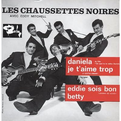 Daniela 4-TRACK CARD SLEEVE Edition Limitée - 1) Daniela 2) Je t'aime trop 3) Eddie sois bon 4) Betty - CDSINGLE