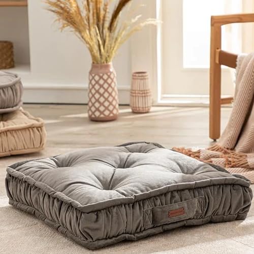 ENGLISH HOME Bodenkissen, Groß Sitzkissen Boden, Dekorative...